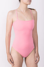 Load image into Gallery viewer, Softness Classic Cross Back Swimwear - Pink
