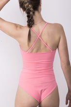Load image into Gallery viewer, Softness Classic Cross Back Swimwear - Pink
