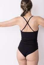 Load image into Gallery viewer, Softness Classic Cross Back Swimwear - Black
